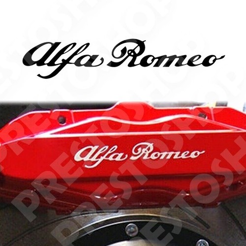 Kit 4pz adesivi alfa romeo - kit,