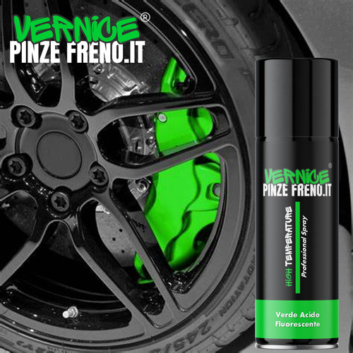Vernice spray per pinze freni - vernice,