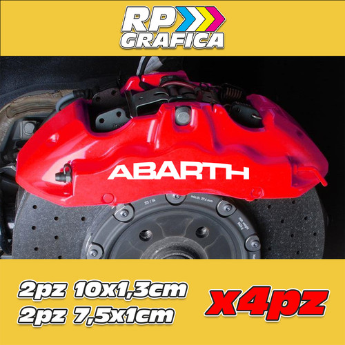 Adesivi pinze freni abarth - adesivi,