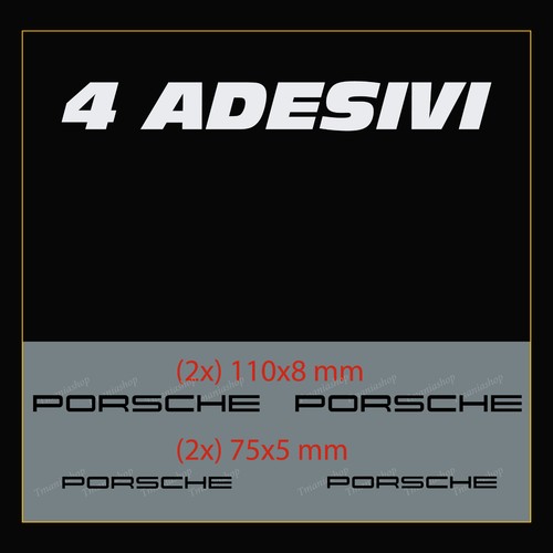 Replica adesivi pinze - , freni