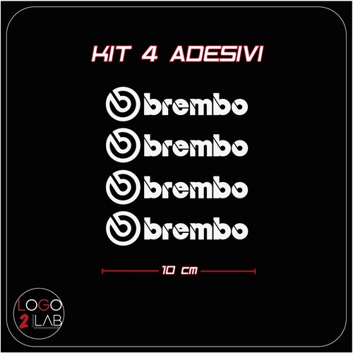 Kit adesivi brembo per - 4, pinze