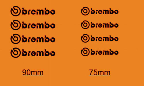 Brembo kit adesivi - brembo, sticker